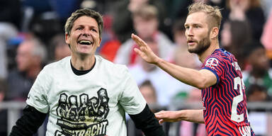 DFB-Pokal-Finale Glasner Laimer Leipzig Frankfurt