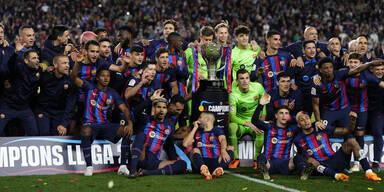 Barcelona Meisterfeier