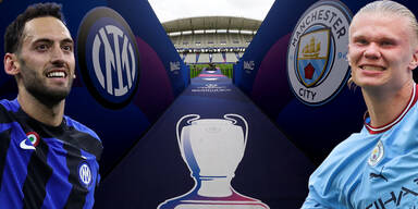 Inter Calhanoglu Manchester City Haaland