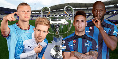 Champions League Finale Manchester City gegen Inter Mailand