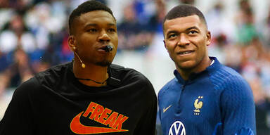 Giannis Antetokounmpo Kylian Mbappe