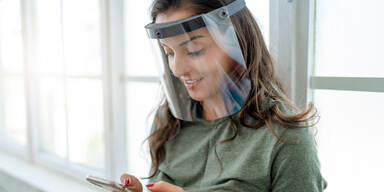 Faceshield Gesichtsvisier Gesichtsschild