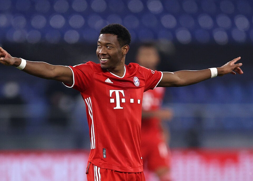 Alaba im Trikot des FC Bayern