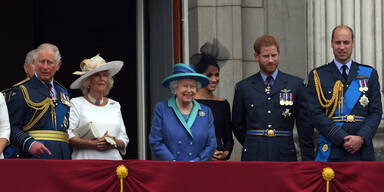 Queen Elizabeth II. und die Royal-Family