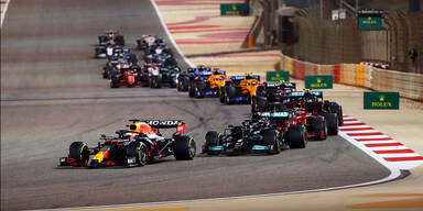 Max Verstappen & Lewis Hamilton