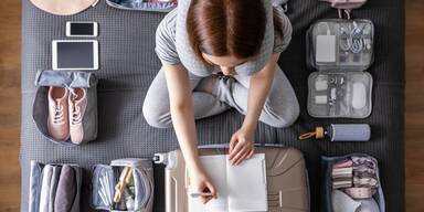 Mit dem 5-4-3-2-1-Packhack reisen Sie NUR noch mit Handgepäck
