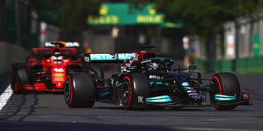 Mercedes Ferrari Baku