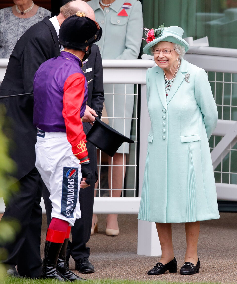 Queen Elisabeth II. beim Pferderennen in Ascot