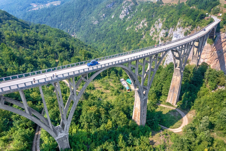 Tara Canyon. Die längste und tiefste Schlucht Europas.  