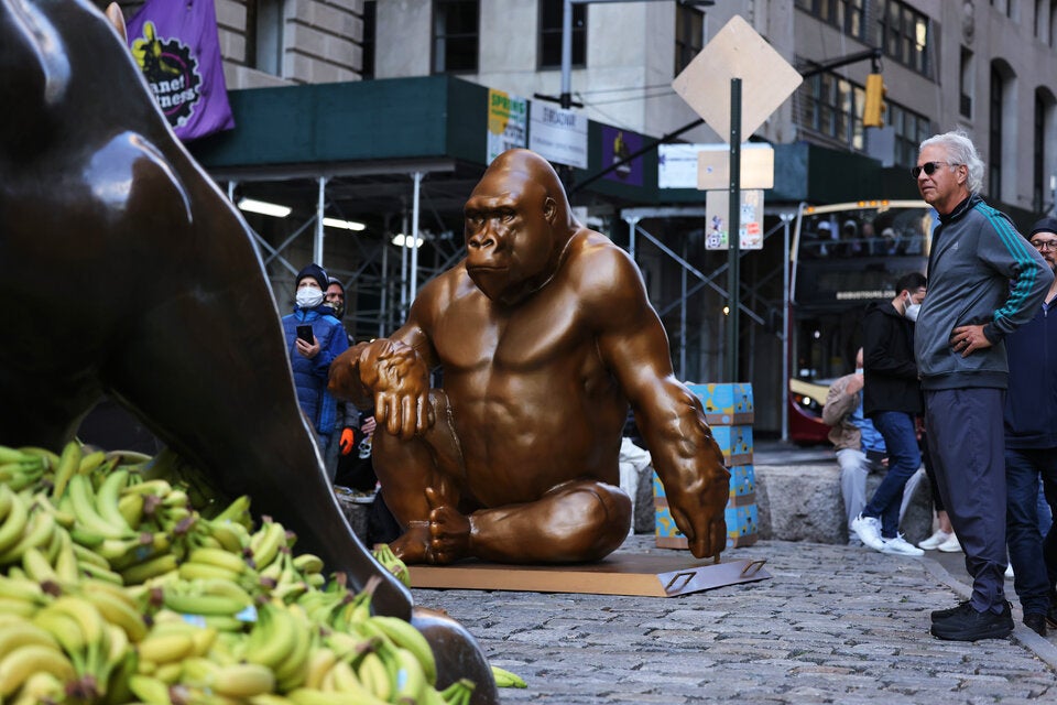 Harambe Statue