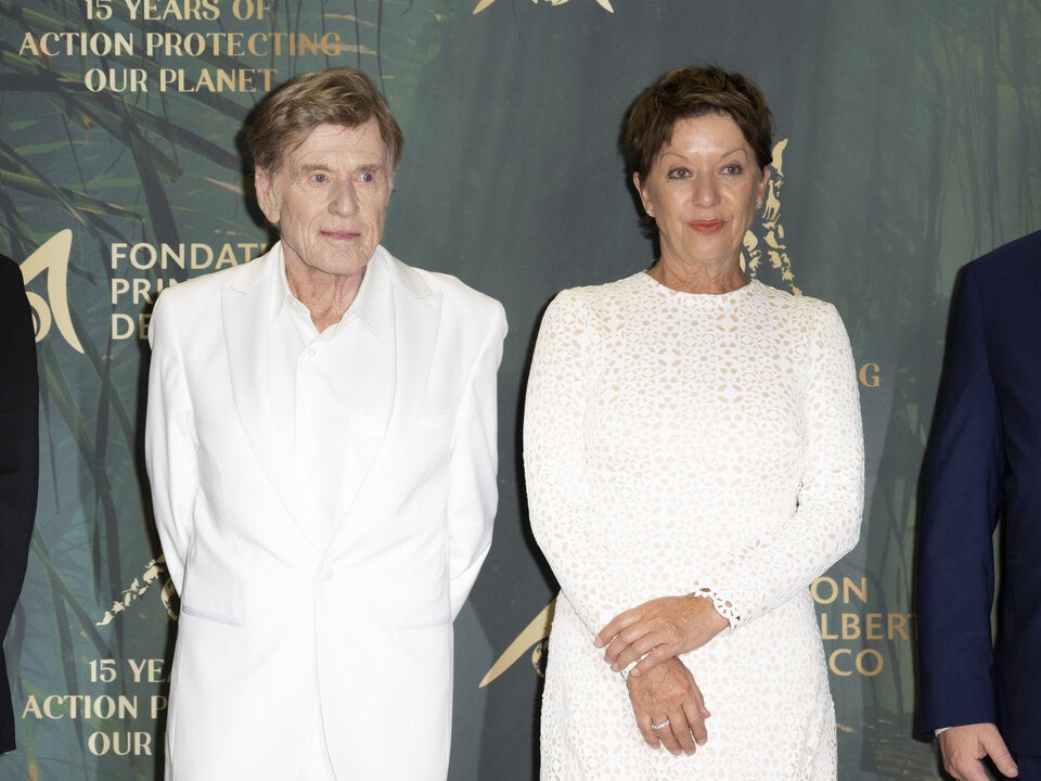 Robert Redford und seine Frau Sibylle Szaggars 
