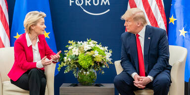 Trump und Von der Leyen