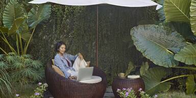 Gartenm&ouml;bel-Trends 2026: Retro, Streifen & Bistro-Style