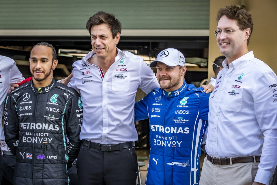 Hamilton Bottas Wolff Källenius