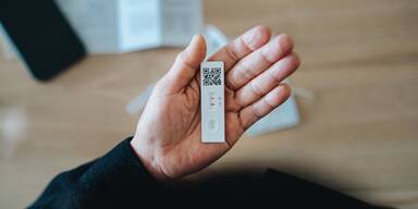 Positiver Antigen Test