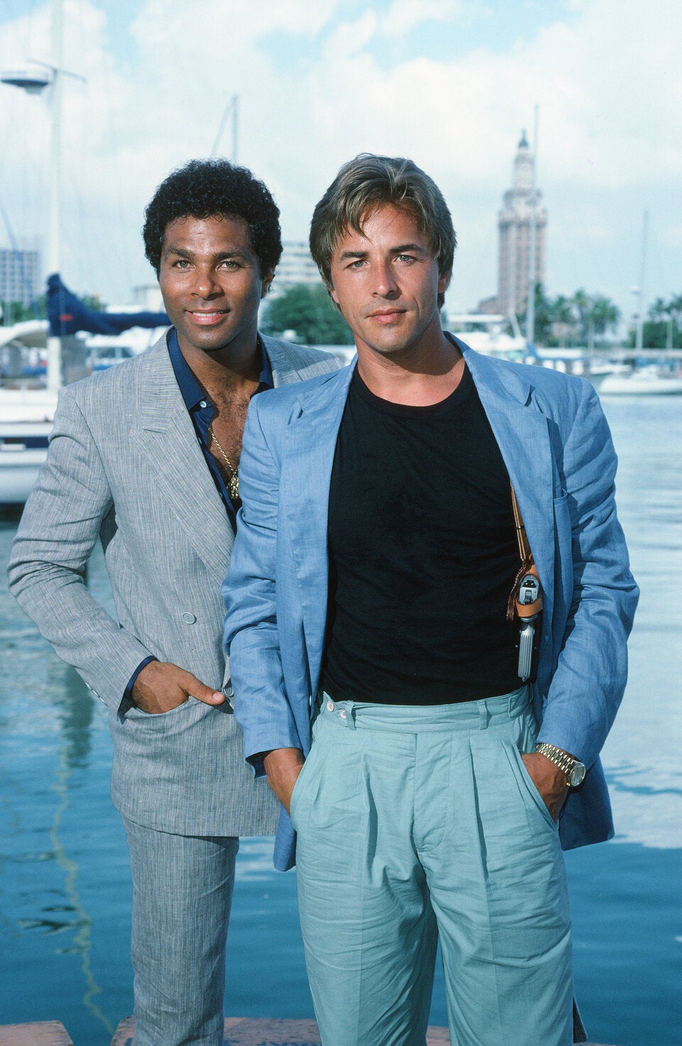 Don Johnson und Philipp Michael Thomas