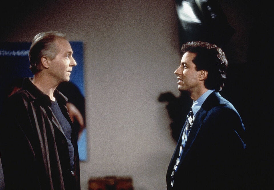 Peter Crombie und Jerry Seinfeld