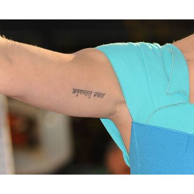 Erkennen Sie die Stars an den Tattoos? 