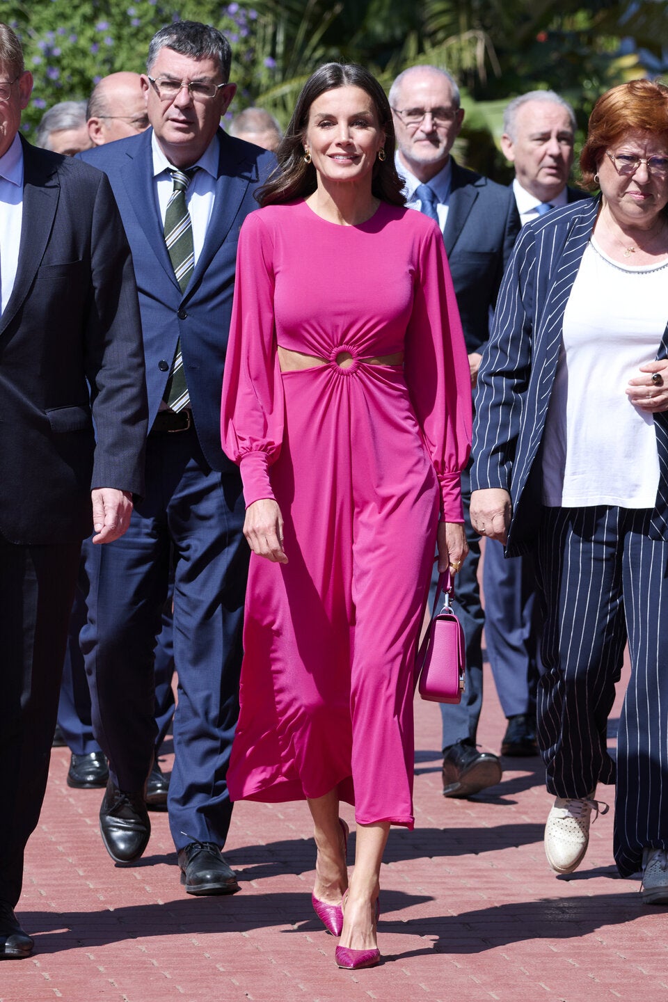 Königin Letizia begeistert im Cut-Out-Dress