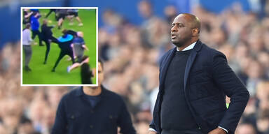 Nach Platzsturm: Trainer Vieira tritt Fan