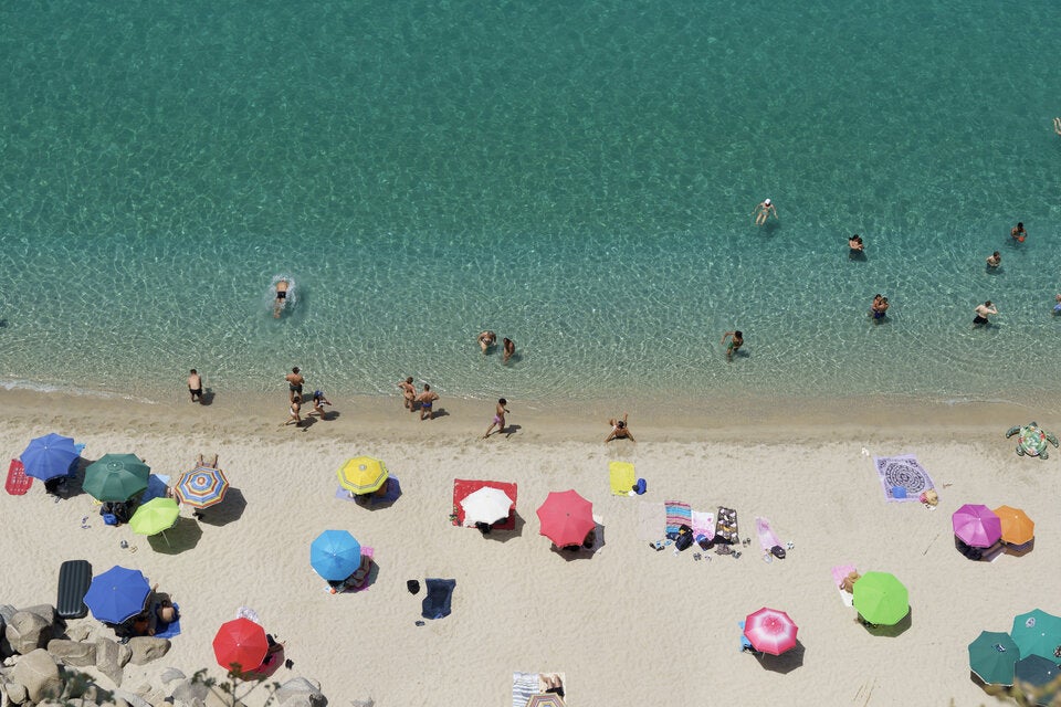 Kristallklares Wasser an der Südküste. 