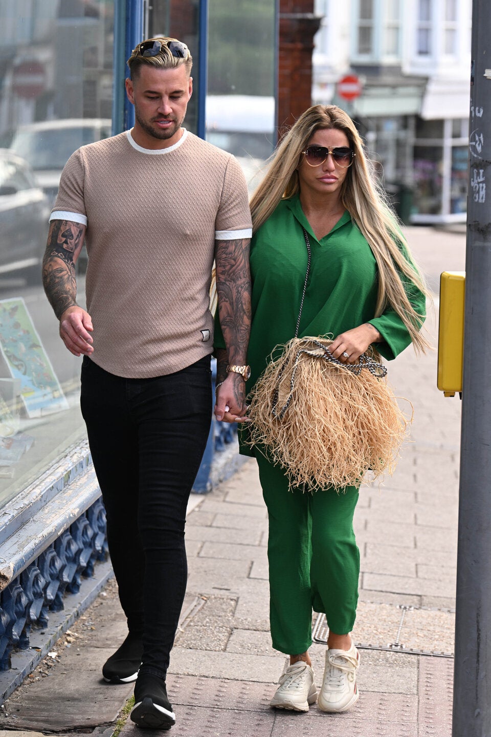 Katie Price and Carl Woods