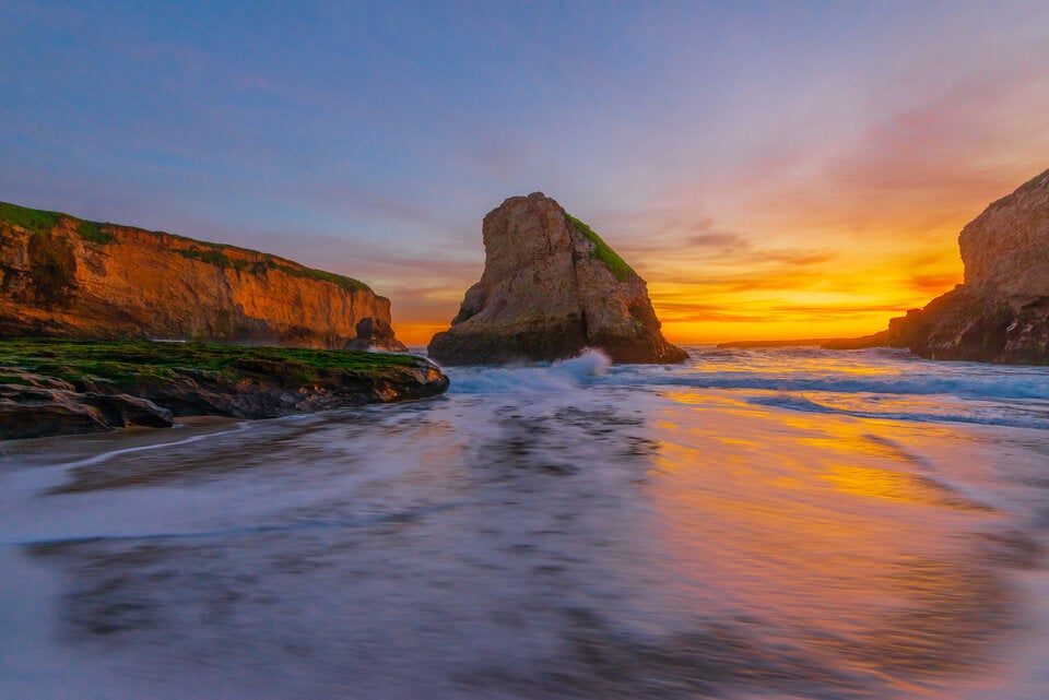 Shark Fin Cove in Kalifornien