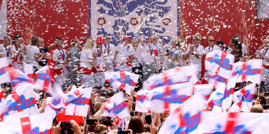 So feiert England den historischen EM-Titel