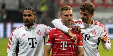 FC Bayern M&uuml;nchen Gnabry Kimmich M&uuml;ller