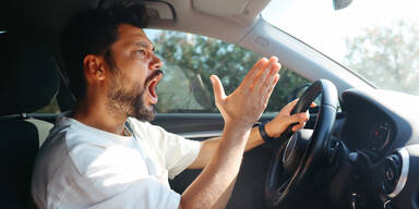 "Du Volltrottel!" So schimpfen die &Ouml;sterreicher im Stra&szlig;enverkehr