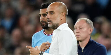 Pep Guardiola Rhyad Mahrez