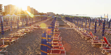 Strand in Italien