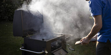 Grillen Rauch