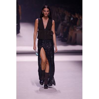 Coco Rocha and Christian Siriano