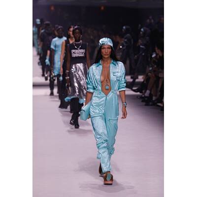 Coco Rocha and Christian Siriano