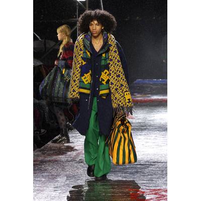 Coco Rocha and Christian Siriano