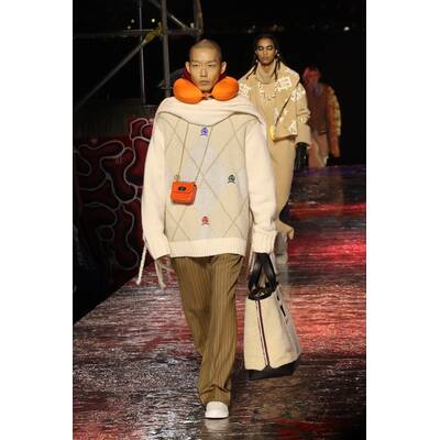 Coco Rocha and Christian Siriano