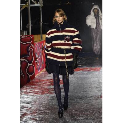 Coco Rocha and Christian Siriano