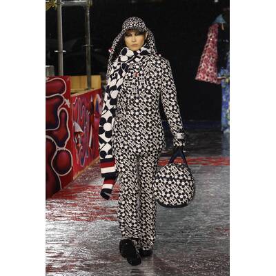 Coco Rocha and Christian Siriano