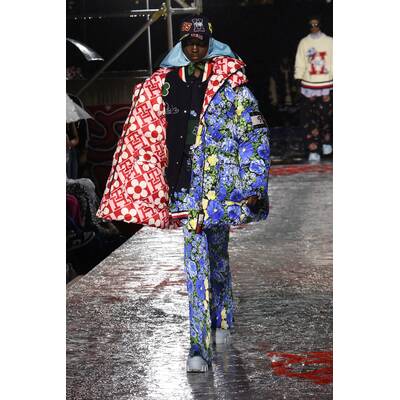 Coco Rocha and Christian Siriano