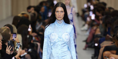 Supermodel-Riege bei Burberry