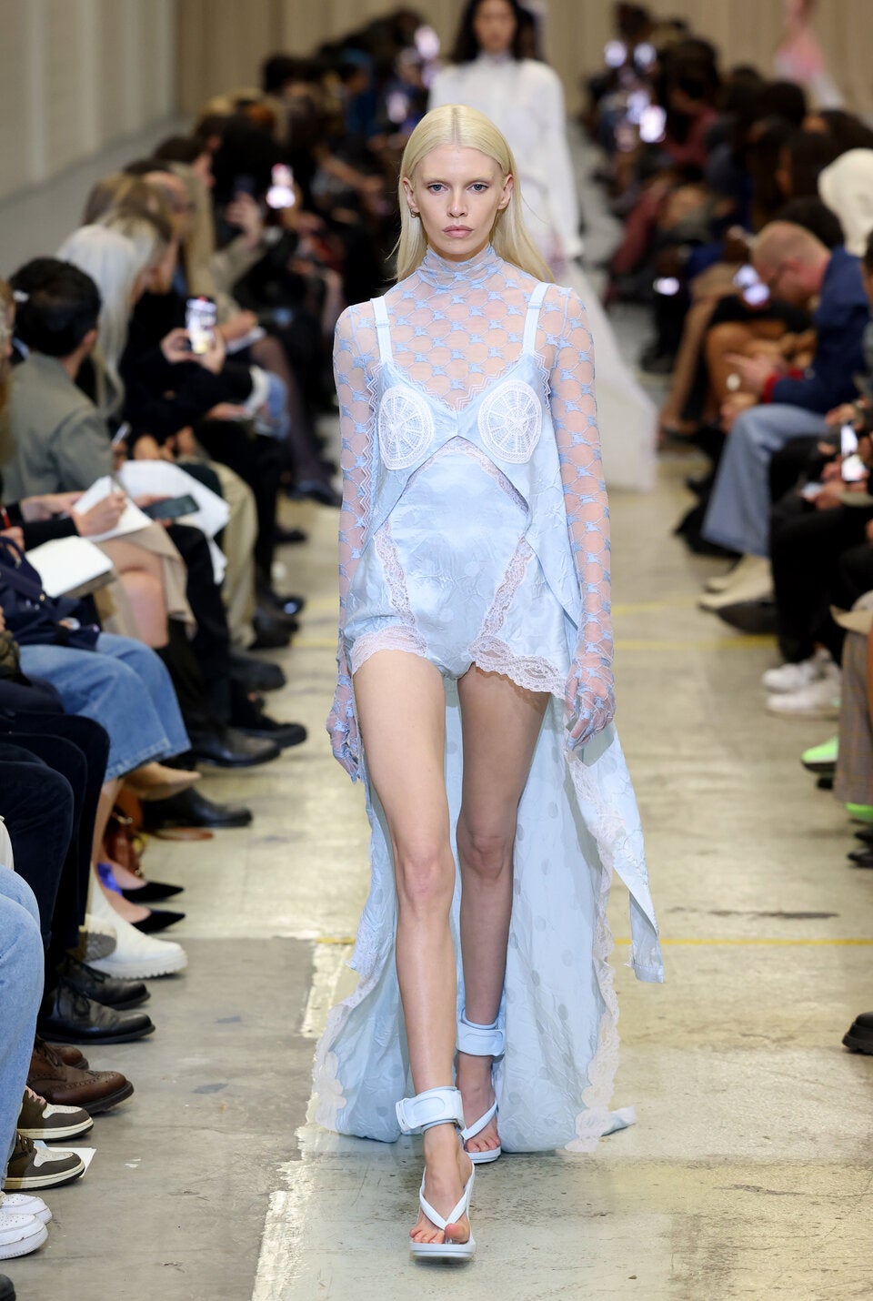 Supermodel-Riege bei Burberry