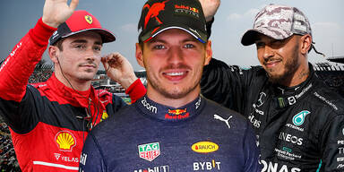 GP von Mexiko Verstappen Hamilton Leclerc