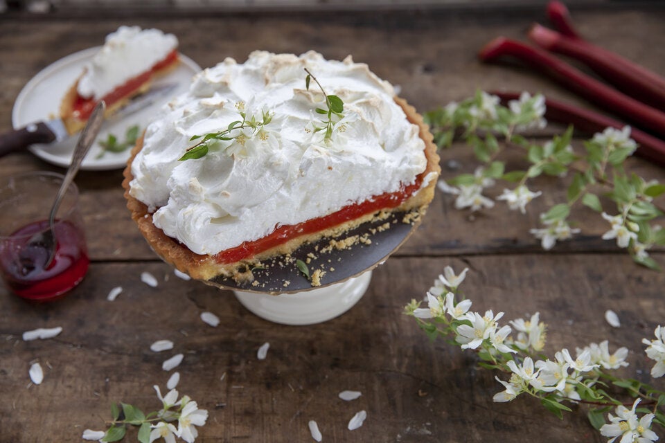 Blitzschnell aus dem Airfryer: Sündhaft gute Rhabarber-Desserts