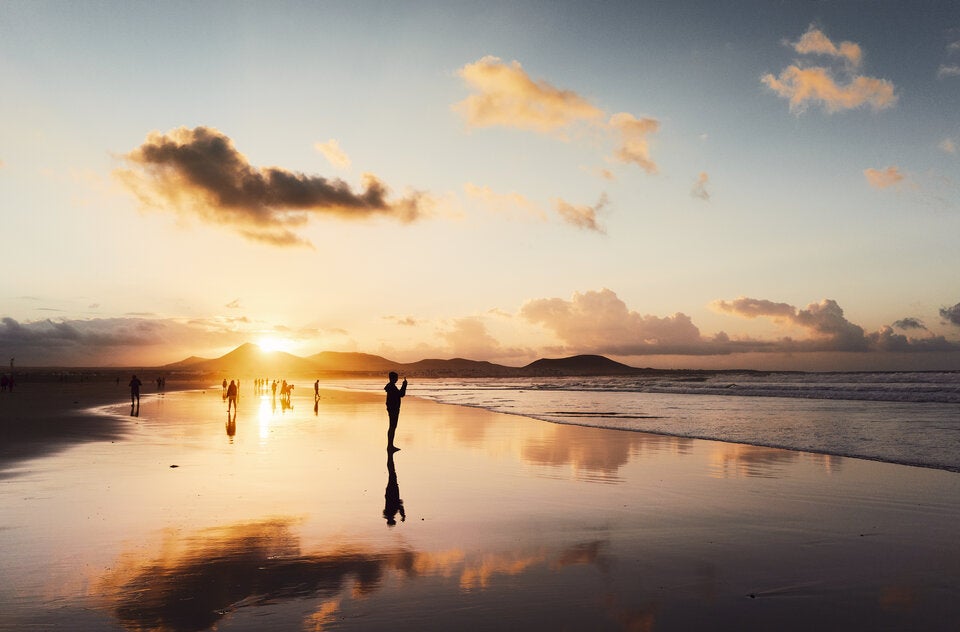 Lanzarote, Playa De Famara 