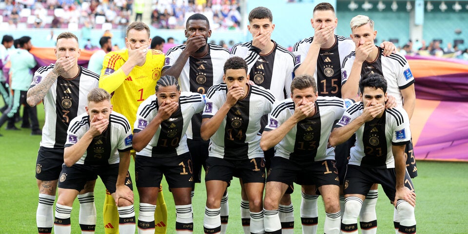 DFB Team Protest Deutschland
