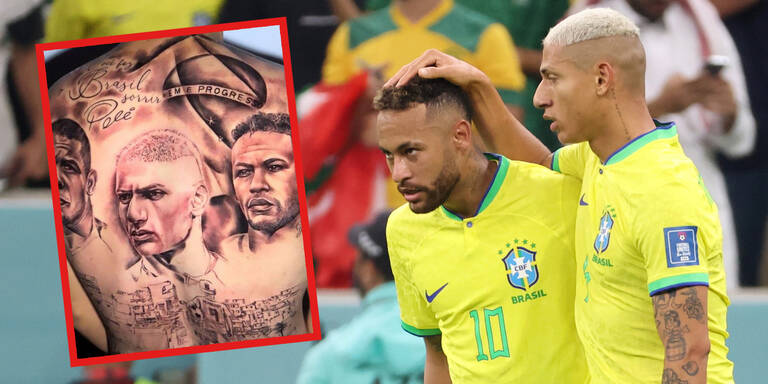 Neymar Richarlison Tattoo