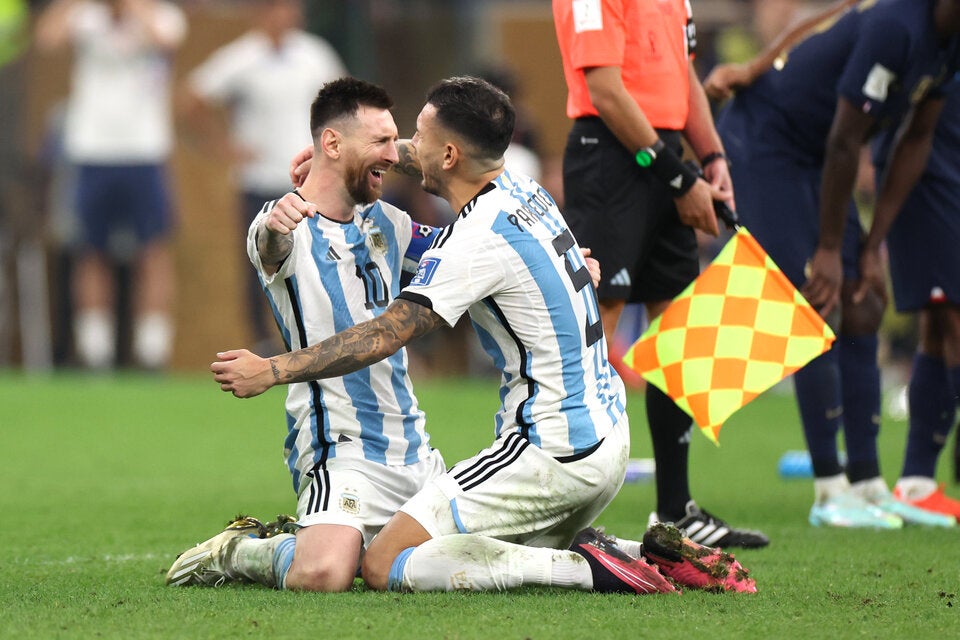 Messi Jubel
