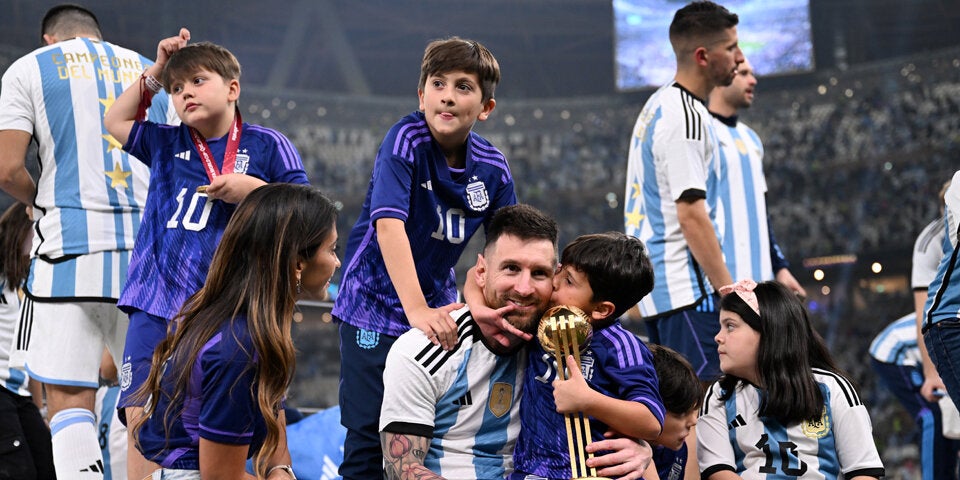 Messi: Emotionales Liebes-Posting seiner Antonella