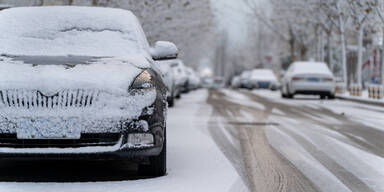 Parken im Schnee